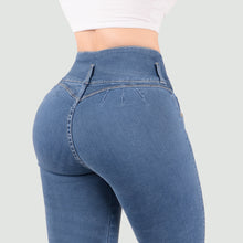 Cargar imagen en el visor de la galería, JEANS MUJER SKINNY CONTROL DE ABDOMEN REF 1417
