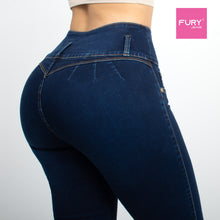 Cargar imagen en el visor de la galería, JEANS MUJER SKINNY CONTROL DE ABDOMEN REF 1419
