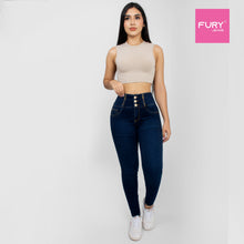Cargar imagen en el visor de la galería, JEANS MUJER SKINNY CONTROL DE ABDOMEN REF 1419
