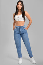 Cargar imagen en el visor de la galería, JEANS MOM FIT MUJER TIRO ALTO 1465
