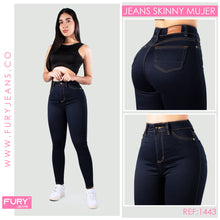 Cargar imagen en el visor de la galería, JEANS MUJER SKINNY TIRO ALTO  1443
