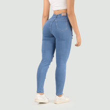 Cargar imagen en el visor de la galería, JEANS MOM FIT MUJER TIRO ALTO 1377
