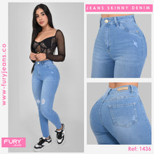 Cargar imagen en el visor de la galería, JEANS MUJER SKINNY TIRO ALTO  1436
