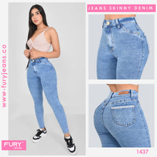 Cargar imagen en el visor de la galería, JEANS MUJER SKINNY TIRO ALTO  1437
