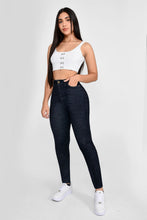 Cargar imagen en el visor de la galería, JEANS MUJER SKINNY TIRO ALTO  BOLSILLOS DELANTERO FUNCIONAL REF 1451
